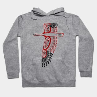 "Snow Goose" Native American Symbol for Great Power Hoodie